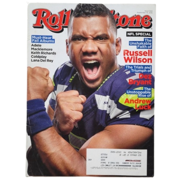 Rolling Stone Magazine September 10 2015 Russell Wilson, Dez Bryant - Picture 1 of 1